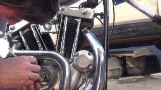 1978 XL Sportster 104 Harley Ironhead Bobber get running new build tuneup [upl. by Editha409]