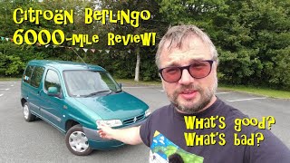 Citroen Berlingo 6000mile review [upl. by Ardnaek]