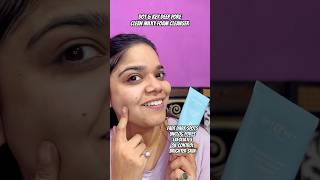 Best face wash for oily combination skin  Dot and key deep pore foam cleanser shorts viral yt [upl. by Ettenawtna711]