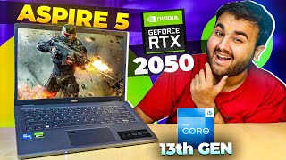 A Powerful Thin Laptop  Acer Aspire 5 2023  i5 13th Gen RTX 2050 🔥 [upl. by Katushka]