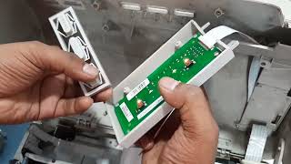 How to fix problem ready station 2 light blinking error in olivetti pr2 plus also fix control pannel [upl. by Kimball]