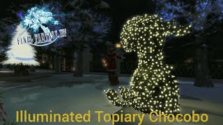 FFXIV  Illuminated topiary chocobo [upl. by Highams175]