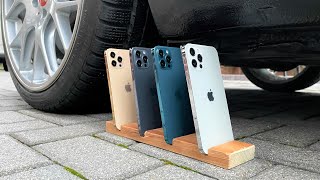 4x iPhone 15 PRO MAX vs CAR 🤑💥 13min Crushing Compilation [upl. by Annaierb]