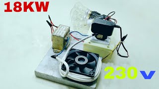 Get 230V 18KW Free Energay Generator And Colar Fan Transformer [upl. by Tamaru]