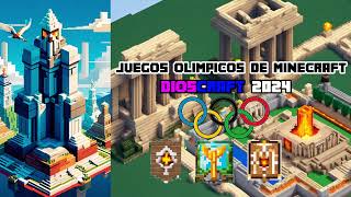 Juegos Olímpicos en Miencraft DiosCraft 2024  PVP y Tiro con arco [upl. by Yasui698]