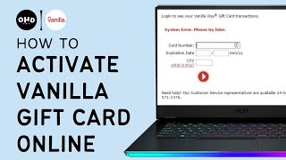 How to Activate Vanilla Visa Gift Card [upl. by Hatcher]