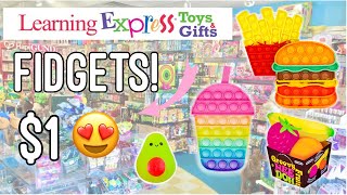 FOOD FIDGET SHOPPING CHALLENGE 🍔🍟🧇 LEGENDARY POP ITS No budget Fidgets Shopping Spree [upl. by Nospmas]