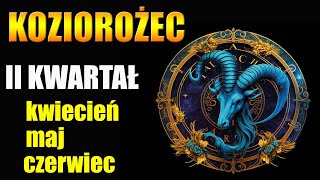 ♑️KOZIOROŻEC TAROT HOROSKOP II KWARTAŁ 2024 ROK♑️ [upl. by Amann]