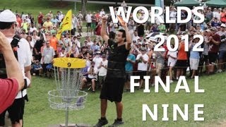 Paul McBeth 1st World Title  2012 Worlds Final 9  SchusterickWysockiJohansen [upl. by Yllom]