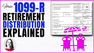 Tax Form 1099R Explained  Taxable Retirement Distributions or Not [upl. by Cocke]