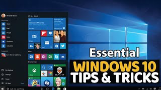 Windows 10 Essential Tips and Tricks  How to use Windows 10 — Essential tips and tricks [upl. by Dam]