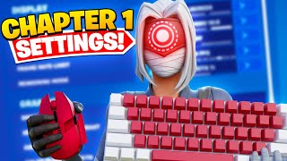 BEST Chapter 1 PC Keyboard amp Mouse Settings Sensitivity  Keybinds In Fortnite [upl. by Ybsorc]