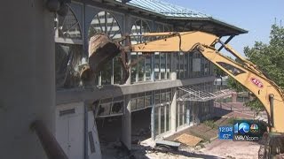 Crews begin demolition of Waterside Annex [upl. by Naleag368]