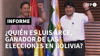 ¿Quién es Luis Arce ganador de las elecciones en Bolivia  AFP [upl. by Waldon]