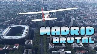 🛩️ Una vuelta por MADRID  Microsoft Flight Simulator 2020 Gameplay Español [upl. by Nahtahoj]