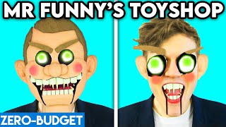 MR FUNNYS TOYSHOP WITH ZERO BUDGET FUNNY ROBLOX OBBY PARODY BY LANKYBOX [upl. by Lashondra688]