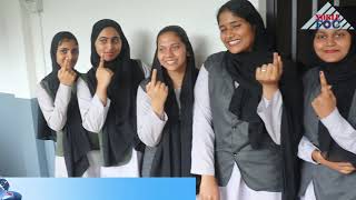 College Union Election 202425  Noble Womens College Manjeri  Election News [upl. by Hsirk]