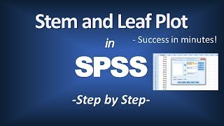 How to Create and Interpret a Stem and Leaf Plot in SPSS [upl. by Gen]