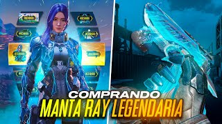 Salió la Mantarray Legendaria y llevé full skins de AGUA  COD mobile [upl. by Nnayhs]