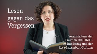 Lesen gegen das Vergessen [upl. by Ioyal]