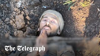 Ukrainian drone tries to kill Russian soldier – then returns and saves his life [upl. by Derry202]