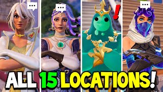 Fortnite ALL 15 Boss NPCs Locations in Fortnite Chapter 5 Season 2 [upl. by Danya]