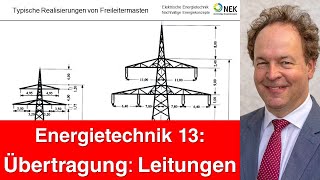 Vorlesung 13 Energietechnik  Leitungen [upl. by Athalia]