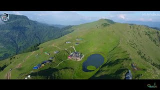 PROFOUND PRASHAR LAKE PART 1 of4  2160p 4k UHD Aerial PRASHAR RISHI TEMPLE  MANDI HIMACHAL Drone [upl. by Hcab225]