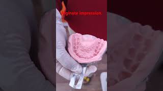 alginate impression [upl. by Devona]