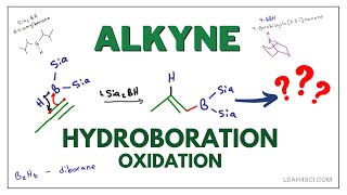 Alkyne Hydroboration Oxidation Reaction and Mechanism [upl. by Shing982]