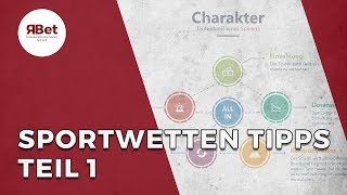 Sportwetten Tipps Vom Spielsüchtigen zum professionellen Sportwetter Teil 1 [upl. by Eellehs846]