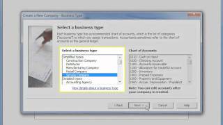 How to Setup a New Company using Sage Peachtree Sage Peachtree Tutorial [upl. by Allimrac]