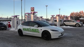 Tesla Model 3 LR Highland 1000 km challenge part 1 [upl. by Kelli]