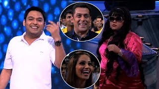 Comedians Bharti And The Kapil Sharma Roasting CCL Players Comedy Show Salman Khan Kangana Ranaut [upl. by Itnaihc]