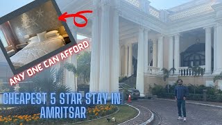 Stayed in the best affordable 5 Star hotel in Amritsar  Punjab [upl. by Etnovaj]