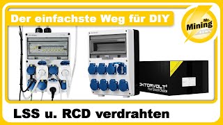 DIY Stromverteiler verdrahten mit EATON Stromschiene [upl. by Saidnac]