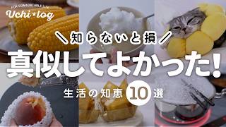 【ラク家事】知らないと損する生活の知恵とSNSでバズった神アイデア10選｜50代主婦も目からウロコでした [upl. by Sinnard905]