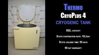 Thermo CryoPlus 4 AutoFill Cryogenic Storage Tank 1816E CRYOGEN [upl. by Oniuqa]