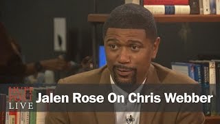 Jalen Rose Chris Webber Should Apologize Protect Fab Five Legacy [upl. by Ahsienet]