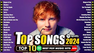 Billboard Hot 100 Songs of 2024  Charlie Puth Selena Gomez Ed Sheeran Ava MaxTop Songs 2024 [upl. by Adniroc141]