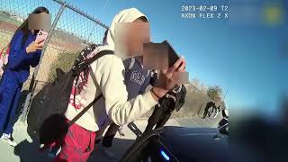 VIDEO Clark County School District releases body camera footage of incident at Durango HS [upl. by Milla]