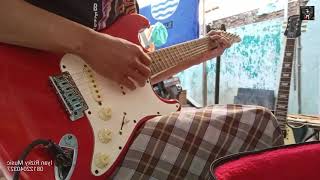 review samick stratocaster Review Test Sound Samick Stratocaster made in korea [upl. by Nyrehtak]