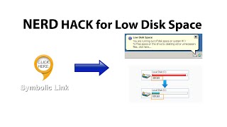 How to Create Symbolic Links in Windows 8 7 Vista for Extra Space [upl. by Haymes347]