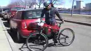 Montague SwissBike Folding Bike and Zipcar  Park and Ride [upl. by Hadias]