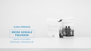 Elena Ferrante »Meine geniale Freundin« Lesung [upl. by Aborn]