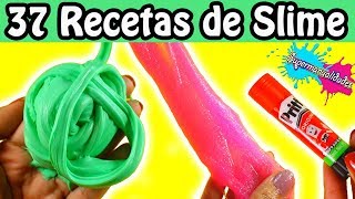 Probando recetas de Slime sin borax de mis suscriptores  Supermanualidades [upl. by Llebpmac]