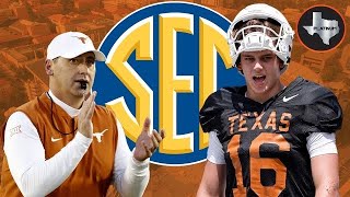 Texas Longhorns 2024 SEC Schedule Reaction [upl. by Ynahteb607]