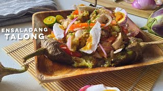 Ensaladang Talong Recipe  Filipino Grilled Eggplant Salad Recipe [upl. by O'Connell]