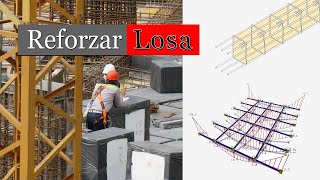 LOSA de CONCRETO Aligerada  Armado de REFUERZO 🏗️ Parte 2 [upl. by Mulderig]