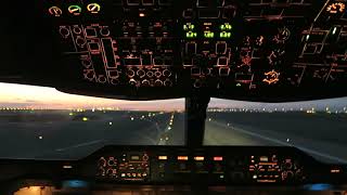 AIRBUS A300600 approach and landing on runway29R of Tehran Ika Airport from ViennaOIIEIKA2016 [upl. by Atinehs]